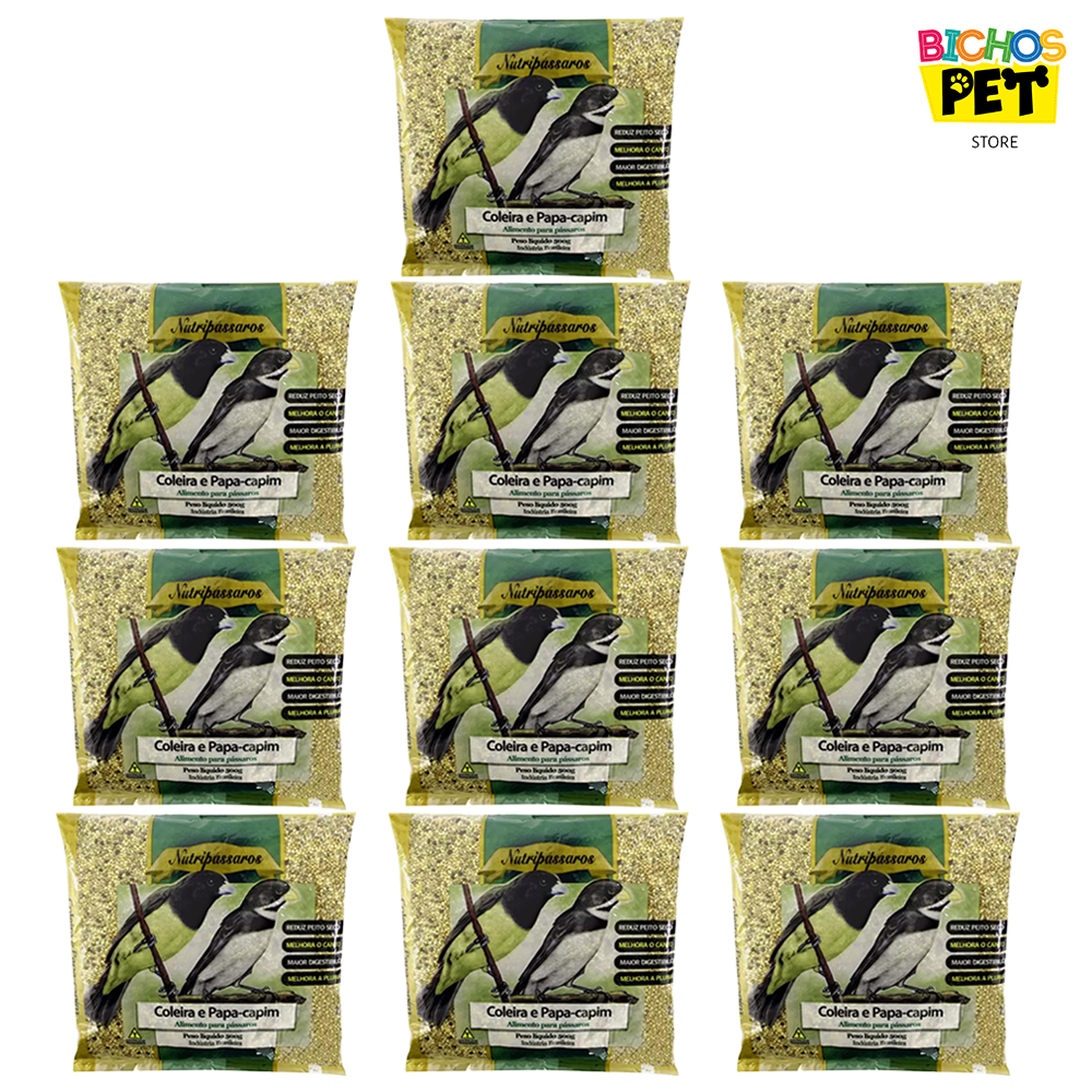 Nutripassaros Mistura Coleirinha e Papa-Capim 500g - Laicão