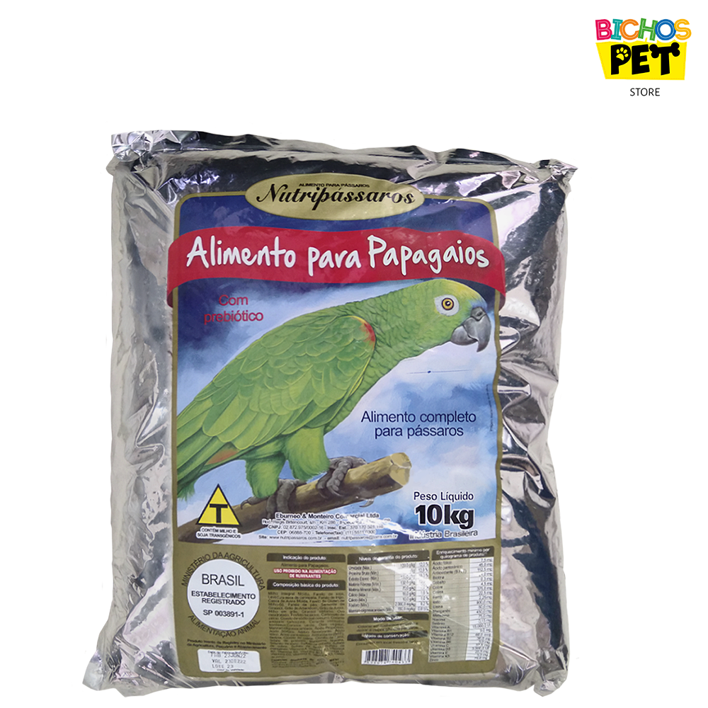 Mistura para Pássaros Coleirinho e Papa-capim Nutripássaros 10 kg