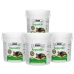 KIT 4 UN Ração para Tartarugas Aquáticas Alcon Club Reptolife 1 kg