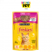 Sache racao umida Purina Friskies gatos adulto carne cx 15un