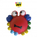 PET LATEX TOY COLOSSO CARANGUEJO HBE039 - 6 CM