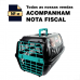 Caixa de Transporte p/ Pets Premium Neon N 02 Verde Brinqpet