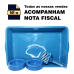 Kit Bandeja Sanitaria para Gatos (4 Pecas) 2D Pet Azul