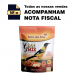 KIT 6 UN Racao p/ Passaros Gold Mix Corrupiao Reino das Aves 500g
