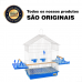 Gaiola para Calopsita Periquito com Teto Aramado Azul