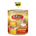 Pate Colosso Premium Gatos Adultos Frango 12Un 280g