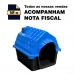 Casa Casinha Cachorro Cães N1 Plástica + Colchonete Brinde