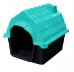 Casa Casinha Cachorro Cães N1 Plástica + Colchonete Brinde