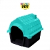 Casa Casinha Cachorro Cães N1 Plástica + Colchonete Brinde