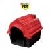 Casa Casinha Cachorro Cães N1 Plástica + Colchonete Brinde
