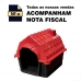 Casa Casinha Cachorro Cães N1 Plástica + Colchonete Brinde