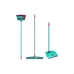 Kit Vassoura + Pá Com Cabo + Rodo 40cm Noviça Bettanin