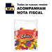 Osso Comestível para Cães Colosso Nó Colorido 3x4 1 kg