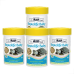 KIT 4 UN Racao Tigre DAgua Filhote Reptolife Baby 25g Tartar