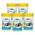KIT 5 UN Racao Tigre DAgua Filhote Reptolife Baby 25g Tartar