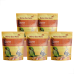 Kit 5 UN Far Psitacideos Reino Das Aves Criador Parrots 400g