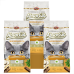 Kit 3 Un Areia Higie Colosso Gatos 100% Natural Mandioca 2Kg