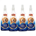 KIT 4 UN Banho A Seco Caes Colosso Pet 500 Ml