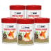 Kit 5 UN Racao Peixes Ornamentais Alcon Goldfish Colour 40g
