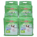 Kit 4Un Tapete Higienico Caes Absorcao Colosso 60x55cm 30 Un