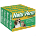 Kit 4 Un Vermifugo Oral Caes Gatos Natu Verm Vetbras 4 comp