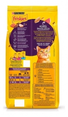 Alimento Friskies Megamix Castrados Para Gato Adulto Sabor Carne Em Sacola De 3kg