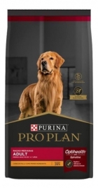 Alimento Pro Plan Optihealth Para Cachorro Adulto De Ra&ccedil;a M&eacute;dia Sabor Frango E Arroz Em Sacola De 15kg