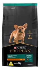 Ra&ccedil;&atilde;o Purina Pro Plan Frango Filhotes Ra&ccedil;as Pequenas 1kg