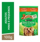 Purina Dog Chow Ração Úmida Cães Pequeno Sabor Carne 100g