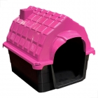 Casa Casinha Cachorro Cães N4 Plástica + Colchonete Brinde