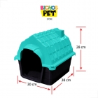 Casa Casinha Cachorro Cães N4 Plástica + Colchonete Brinde