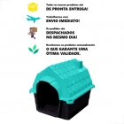 Casa Casinha Cachorro Cães N4 Plástica + Colchonete Brinde