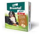 Vermífugo Drontal Plus Sabor Carne Cães 35kg 2 Comprimidos