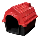 Casinha De Cachorro Casa Cão Resistente Pet Cores Uv Eco N5 Vermelho