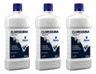 Kit 3 Shampoo Dermatite Clorexidina 500ml World