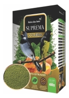 Kit 2un Suprema Coleira Extrusada 400g Reino Das Aves