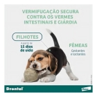 Vermífugo Drontal Plus Carne - Cães10kg - 2 Comp