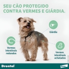 Comprimido Antiparasitário Para Vermicida Elanco Drontal Plus 35kg Para Cão De 17.6kg A 35kg 2 Comprimidos Cor Verde