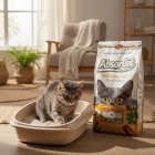 Areia Higiênica Colosso P/ Gatos 100% Natural Mandioca 2 Kg