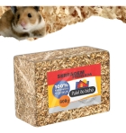 Serragem Prensada Coelho Hamster Roedores 1x800g 16 Litros Cor Amarelo