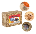 Serragem Prensada Coelho Hamster Roedores 1x800g 16 Litros Cor Amarelo