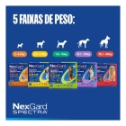 Nexgard Spectra Para C&atilde;es De 30 &Agrave; 60kg 1 Comprimido