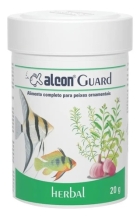 Ra&ccedil;&atilde;o Para Peixes Ornamentais Alcon Guard Herbal 20g Full